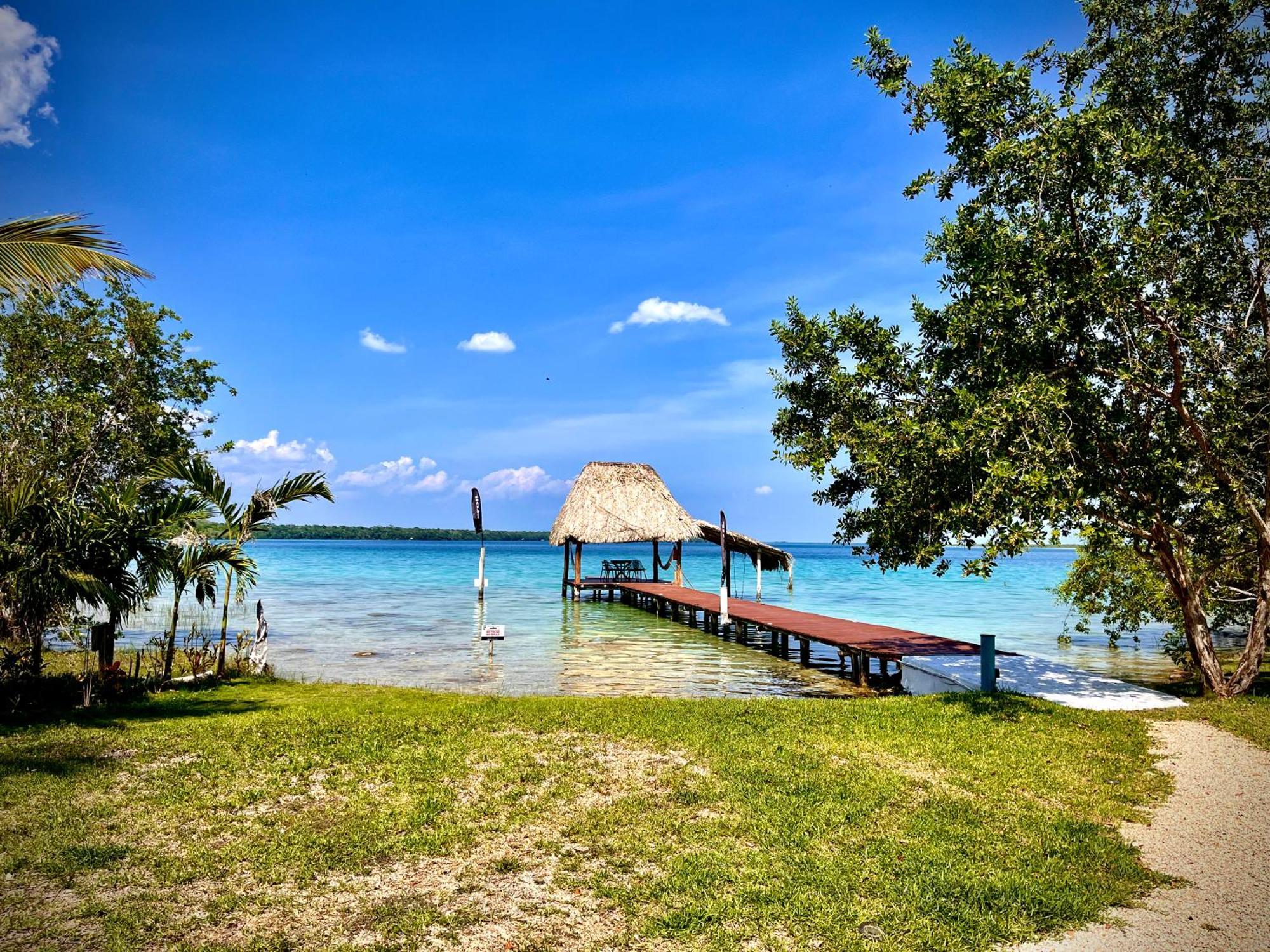 Cabana Con Muelle Privado En La Laguna De Bacalar Εξωτερικό φωτογραφία