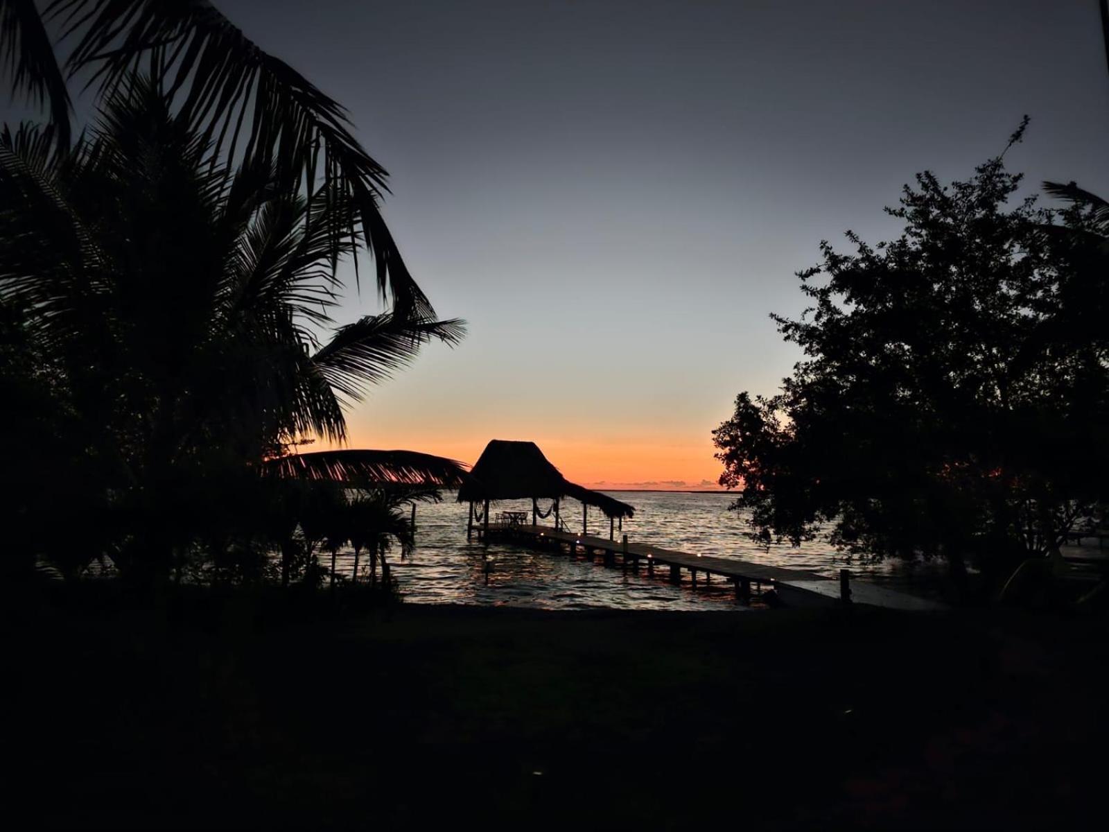 Cabana Con Muelle Privado En La Laguna De Bacalar Εξωτερικό φωτογραφία